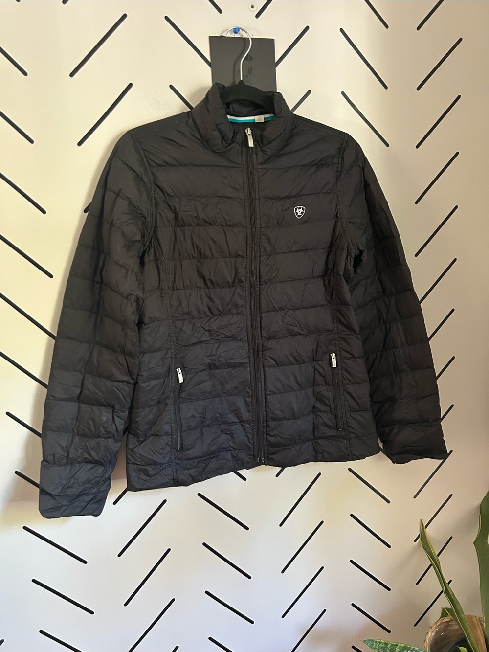 Ariat Ideal Down quilted puffer jacket black womens